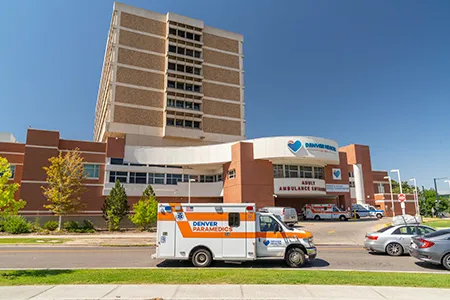 Denver Health main campus building