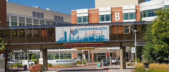 Denver Health main campus building