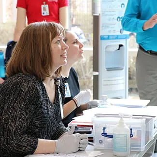 Limited Access and Patient Screening for Coronavirus